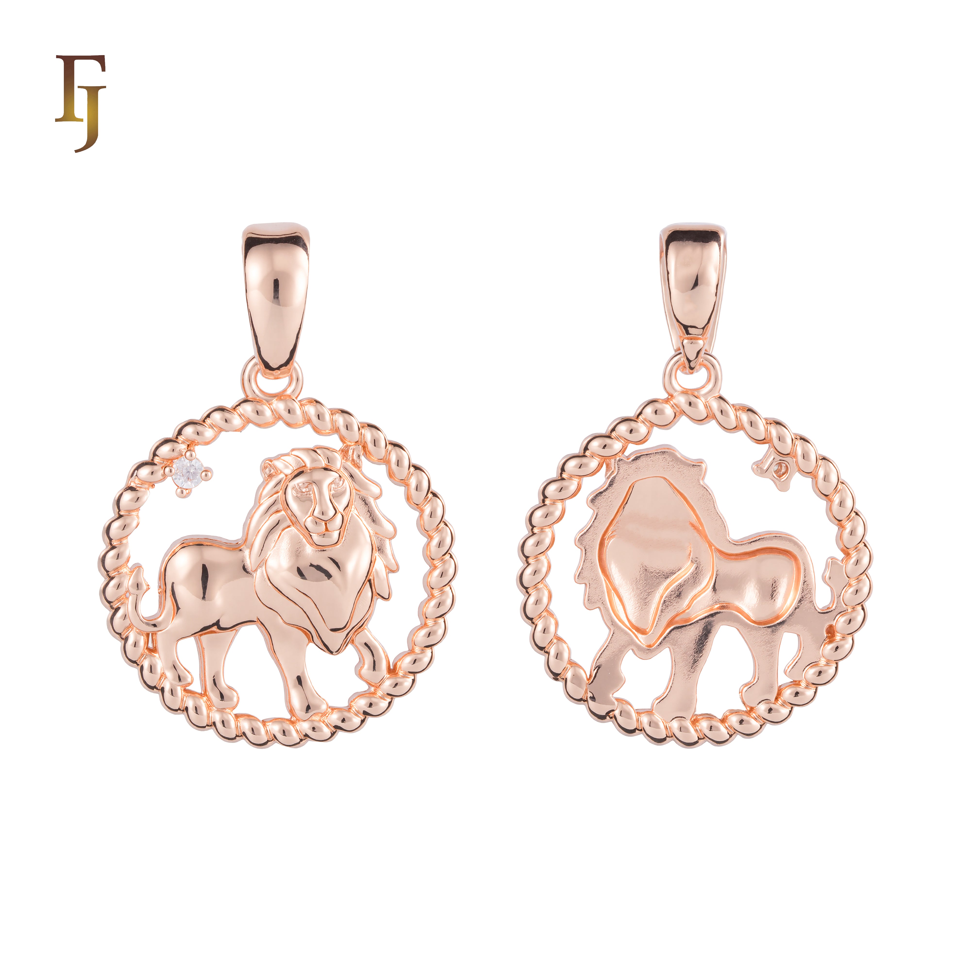 12 Zodiac Sign Pendant Collection – Constellation Charms Plated in Long-Lasting 585 Gold