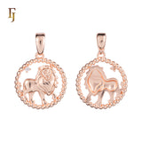 12 Zodiac Sign Pendant Collection – Constellation Charms Plated in Long-Lasting 585 Gold