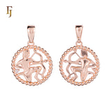 12 Zodiac Sign Pendant Collection – Constellation Charms Plated in Long-Lasting 585 Gold