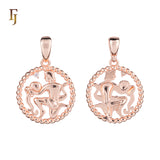 12 Zodiac Sign Pendant Collection – Constellation Charms Plated in Long-Lasting 585 Gold