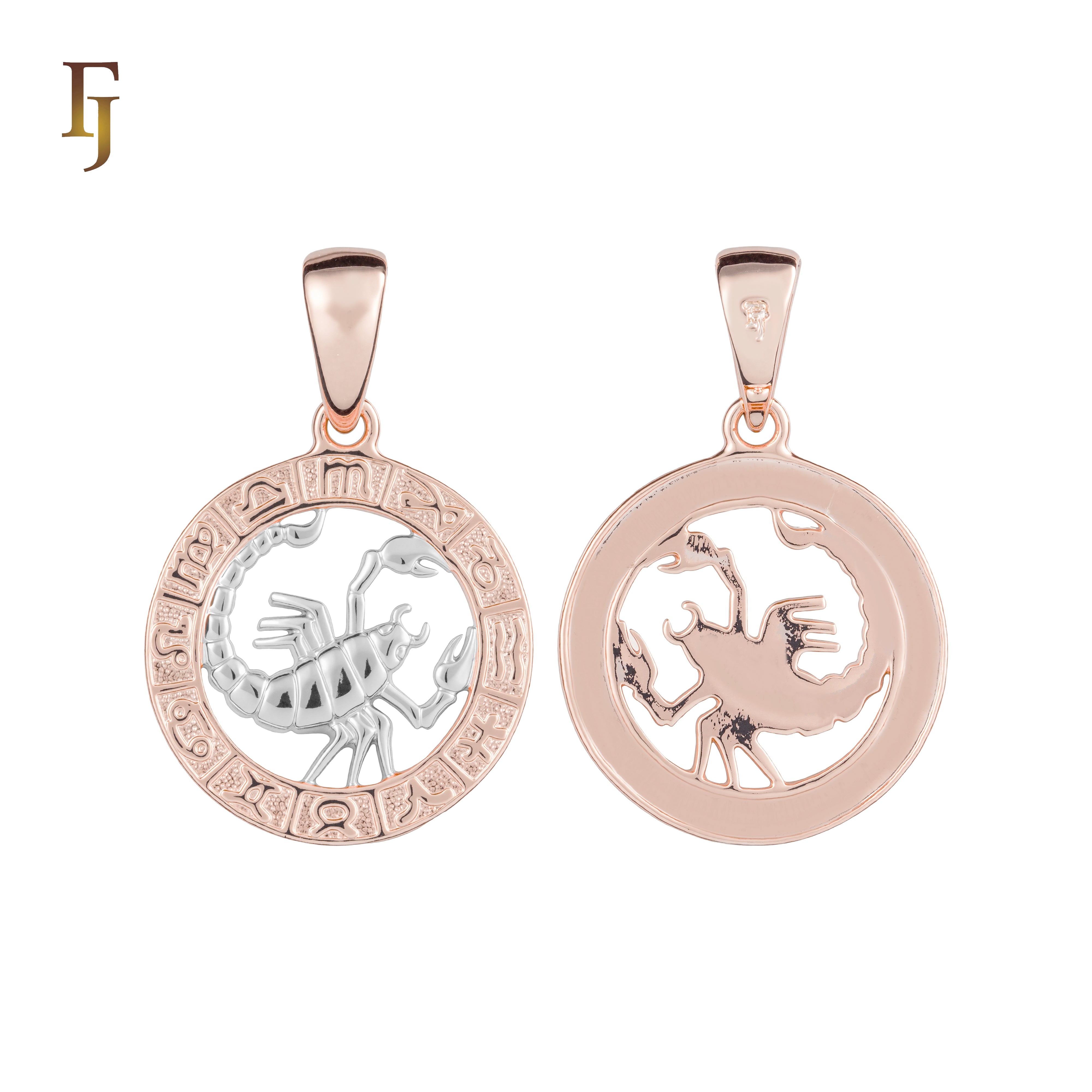 12 Zodiac Sign Pendant Collection – Constellation Charms Plated in Long-Lasting Gold Plated