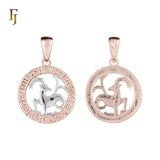 12 Zodiac Sign Pendant Collection – Constellation Charms Plated in Long-Lasting Gold Plated