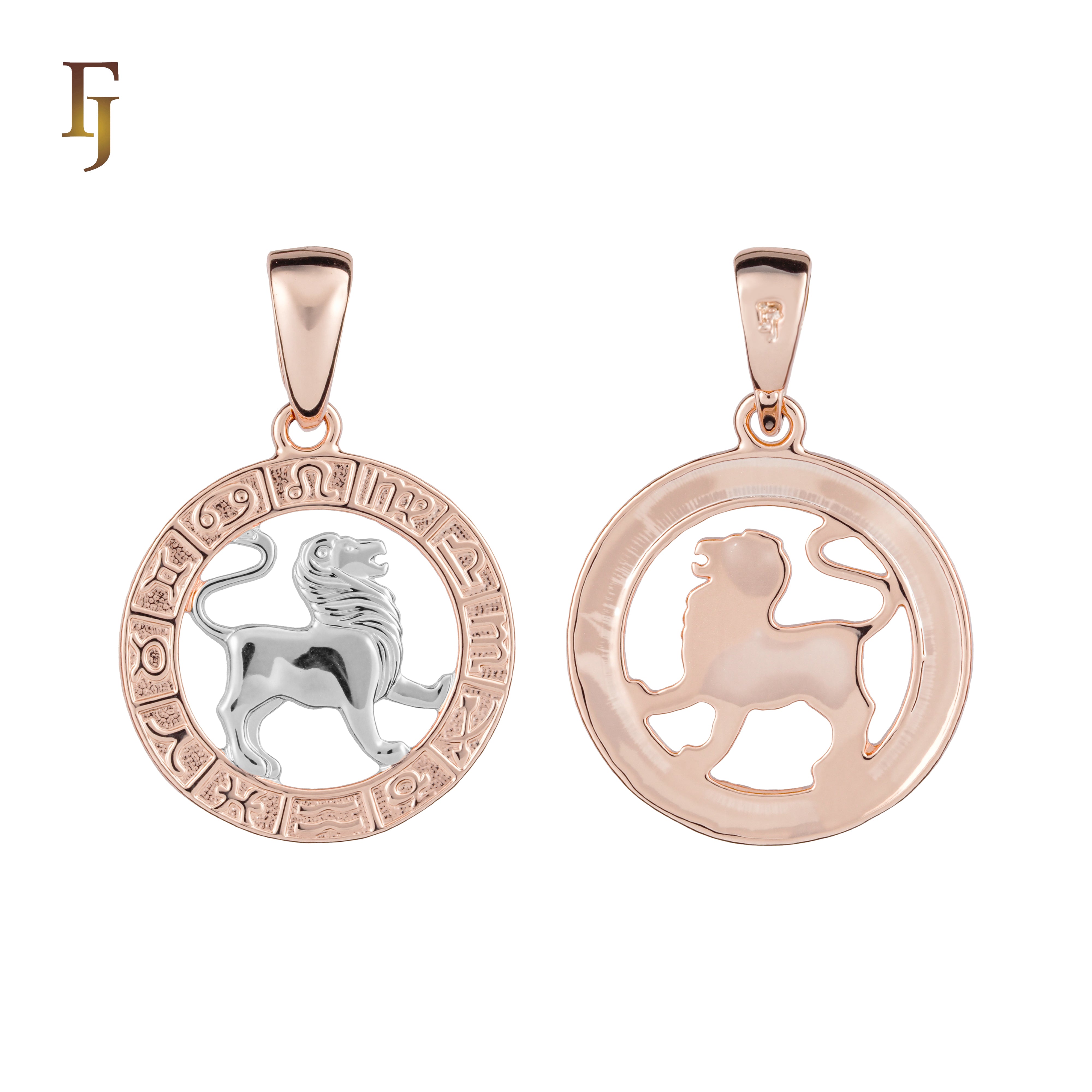 12 Zodiac Sign Pendant Collection – Constellation Charms Plated in Long-Lasting Gold Plated