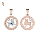 12 Zodiac Sign Pendant Collection – Constellation Charms Plated in Long-Lasting Gold Plated