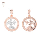 12 Zodiac Sign Pendant Collection – Constellation Charms Plated in Long-Lasting Gold Plated