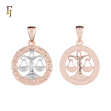 12 Zodiac Sign Pendant Collection – Constellation Charms Plated in Long-Lasting Gold Plated