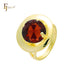 36-Red Garnet CZ