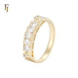 Stackable Rings plated in 14K Gold, 18K Gold