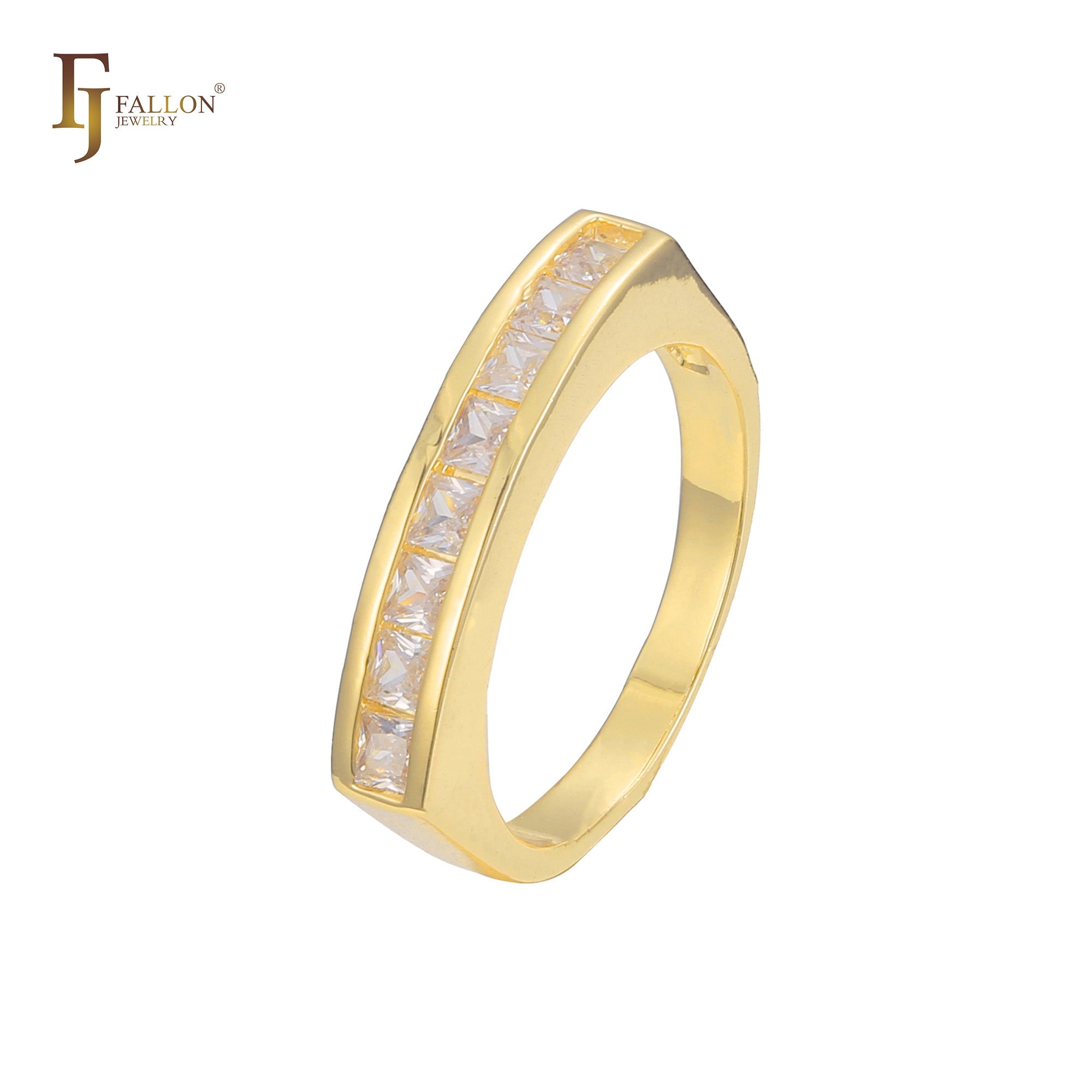 Cluster stackacble 14K Gold rings