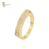 Cluster stackacble 14K Gold rings