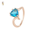 Triangular Solitaire Rose Gold Fashion Rings
