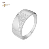 Rings in 14K Gold, Rose Gold two tone plating colors