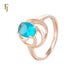 02-Lake Blue 13mm