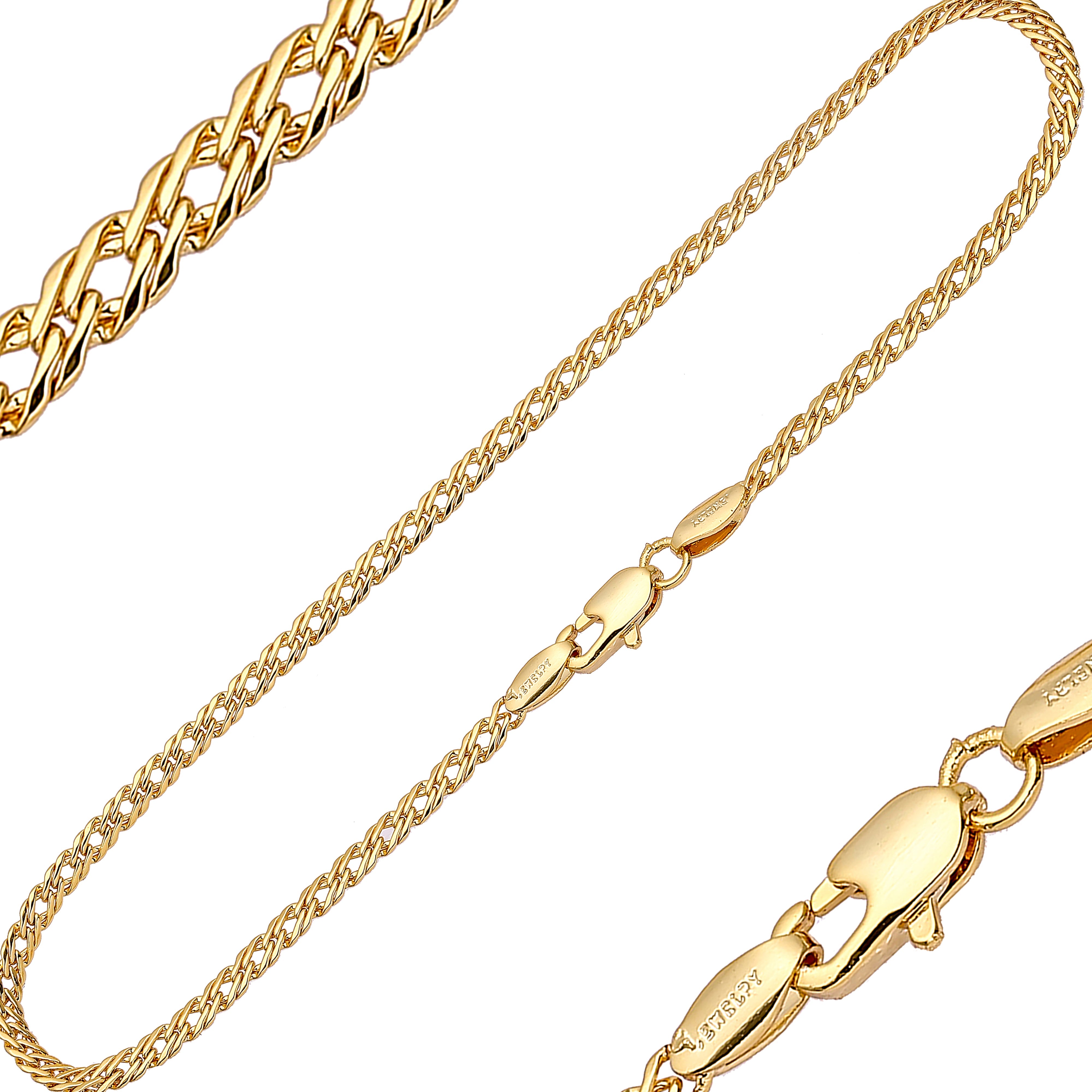 🔥 Classic Rombo link Rose Gold chains