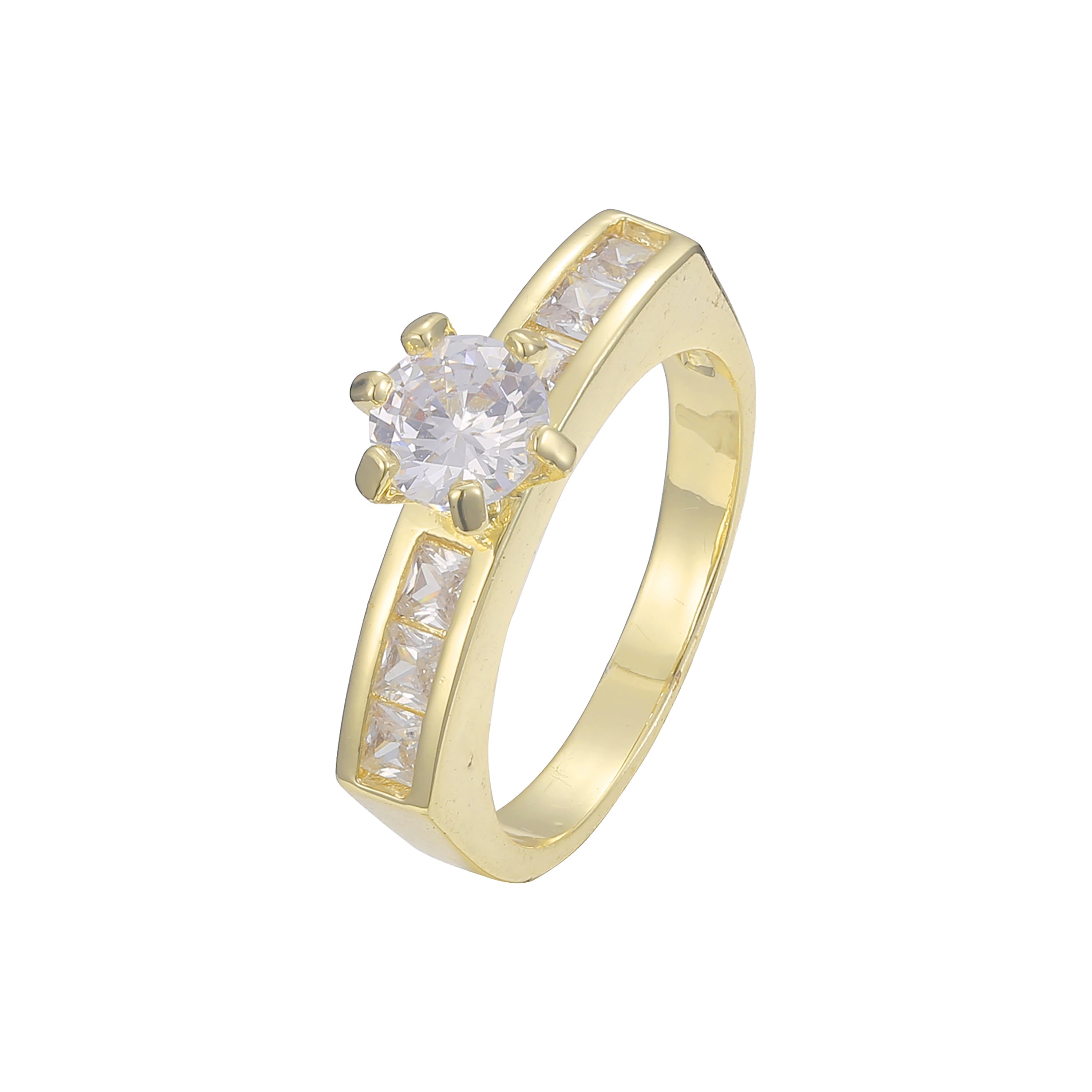 Cluster stackacble 14K Gold rings