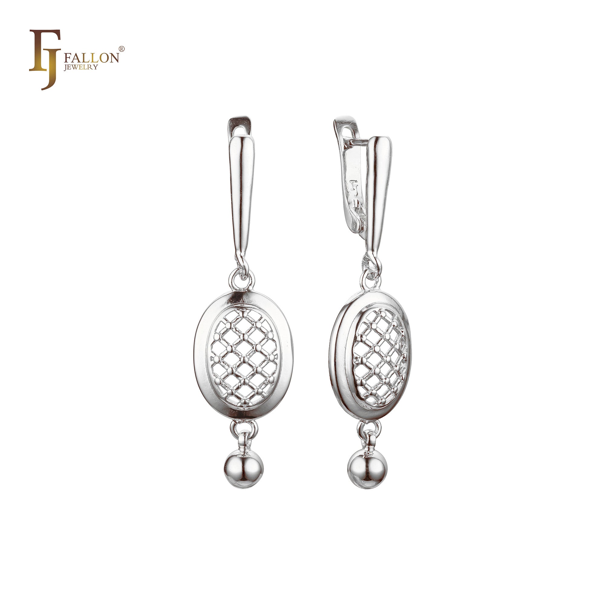 Pendientes de oro rosa con perlas