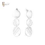 Pendientes de oro rosa