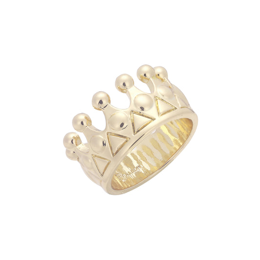 Minimalism 14K Gold, Rose Gold Crown rings
