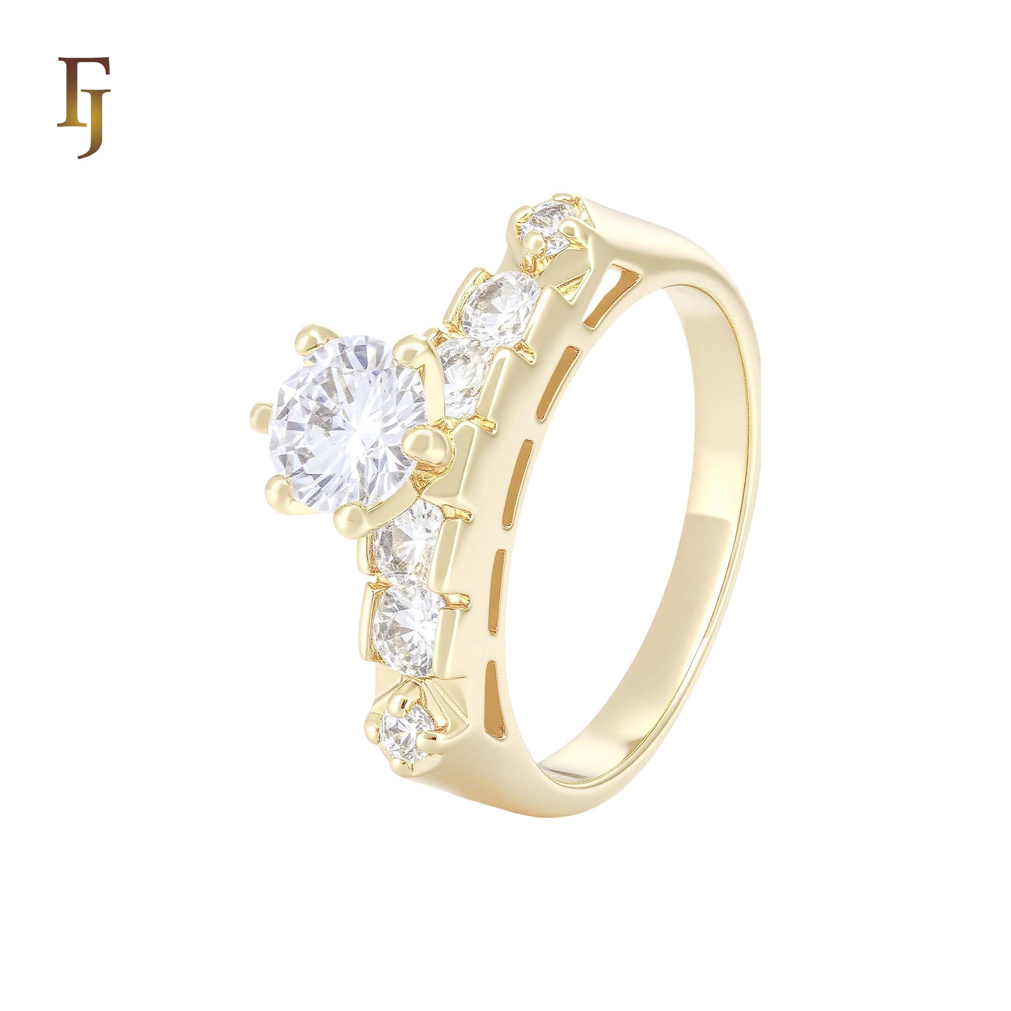 Stackable Rings plated in 14K Gold, 18K Gold