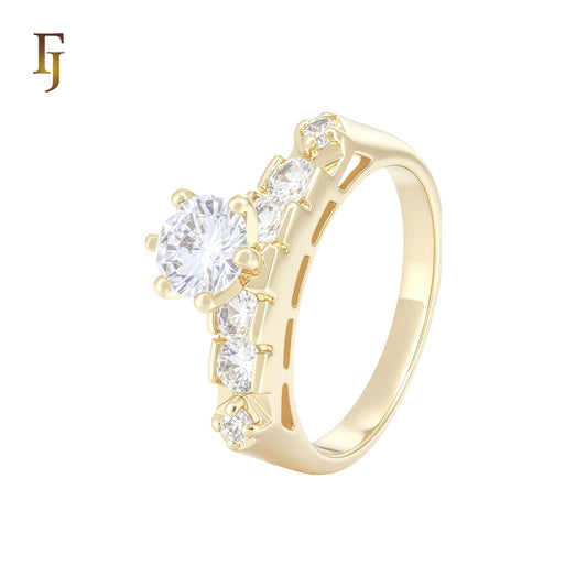 Stackable Rings plated in 14K Gold, 18K Gold