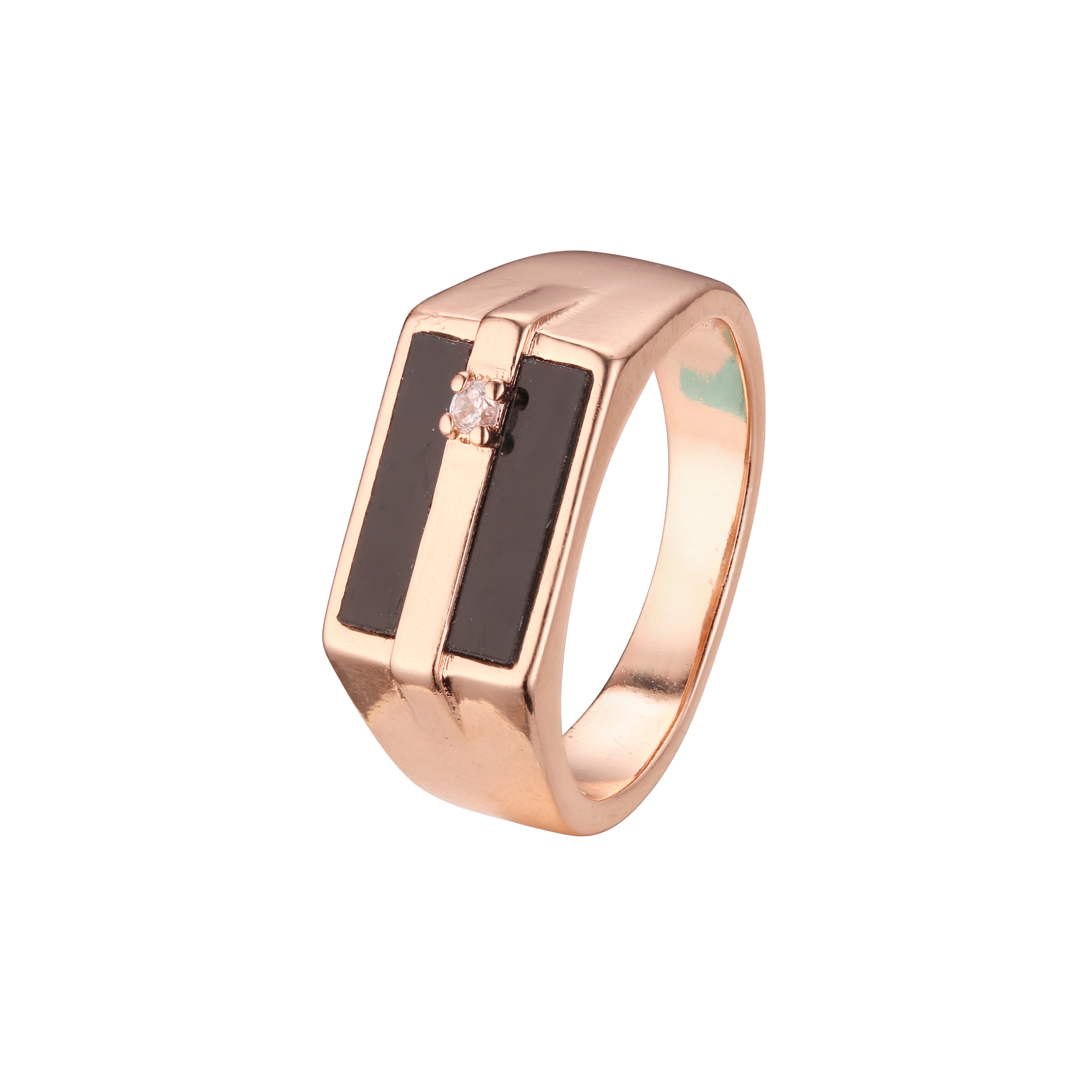 Men's rings in 14K Gold, Rose Gold plating colors