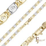 Schlangenketten mit 14-Karat-Gold- und Ros¨¦goldbeschichtung