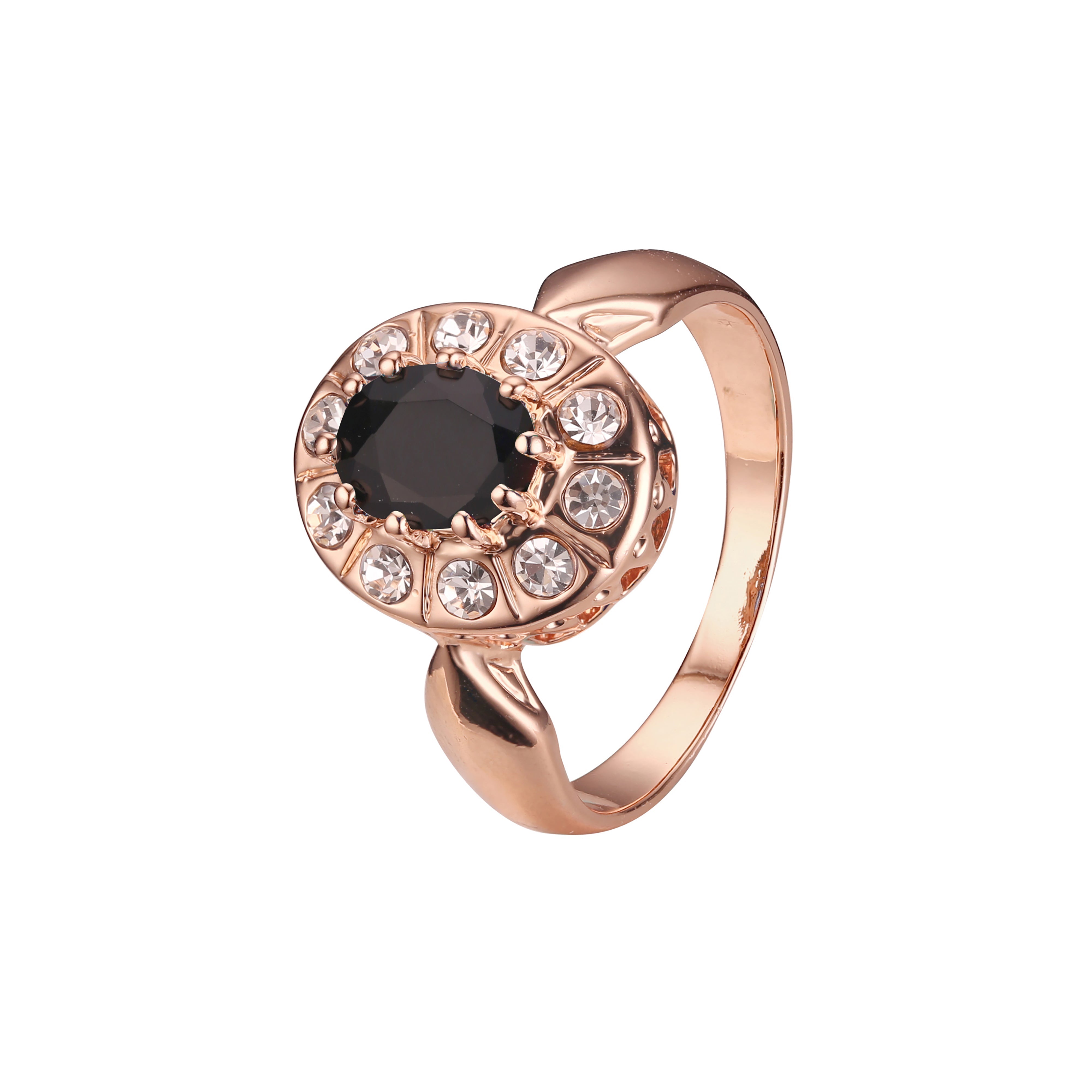 Halo-Ringe aus Roségold
