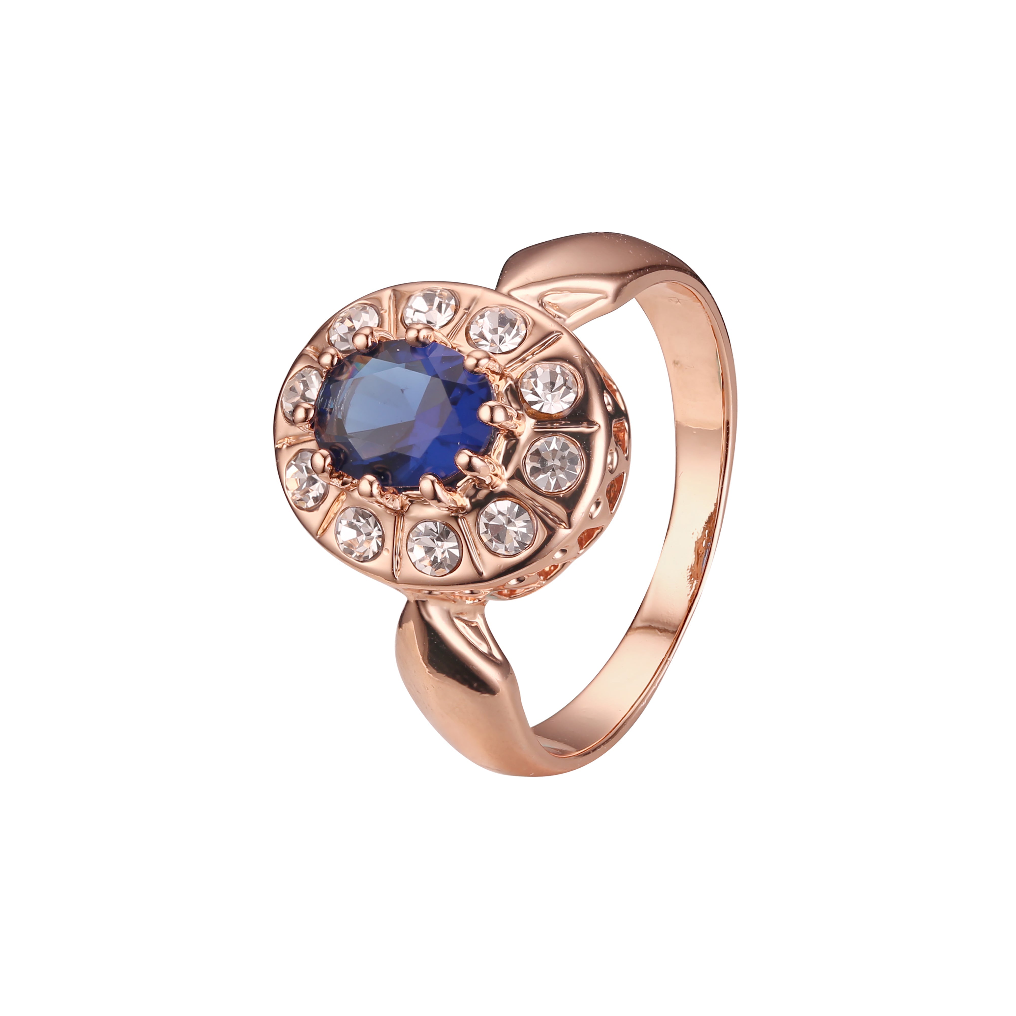 Halo-Ringe aus Roségold