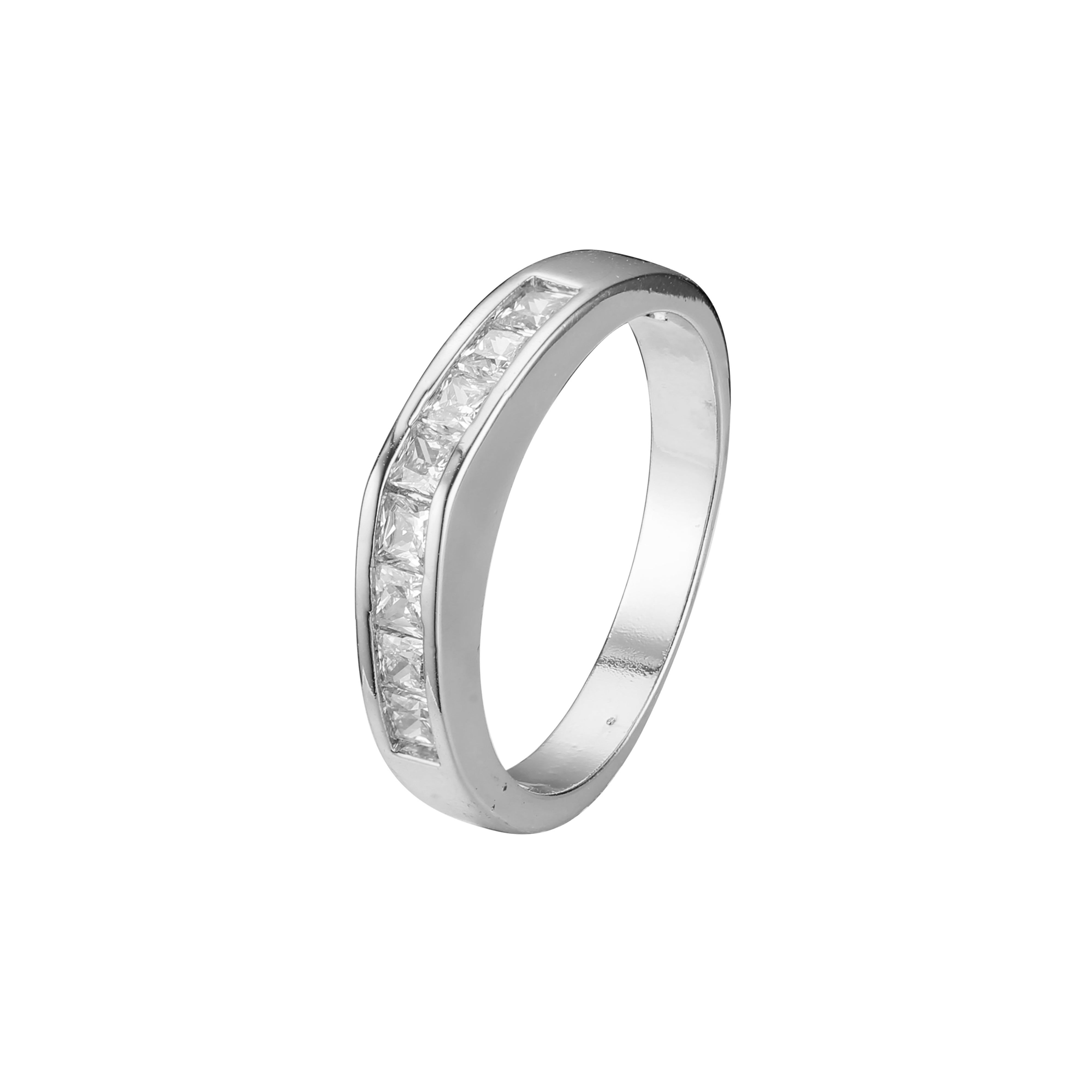 Stackable rings in 18K Gold, White Gold, 14K Gold plating colors