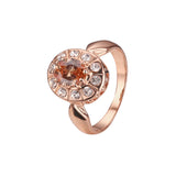 Halo-Ringe aus Roségold