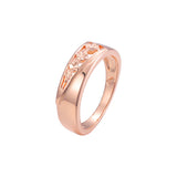 Rings in Rose Gold,two tone plating colors