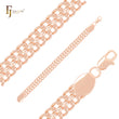 Double Cuban Link Rose Gold 9mm wide Bracelets