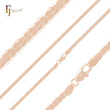 Compact Round link Rose Gold Cuban Link Chain