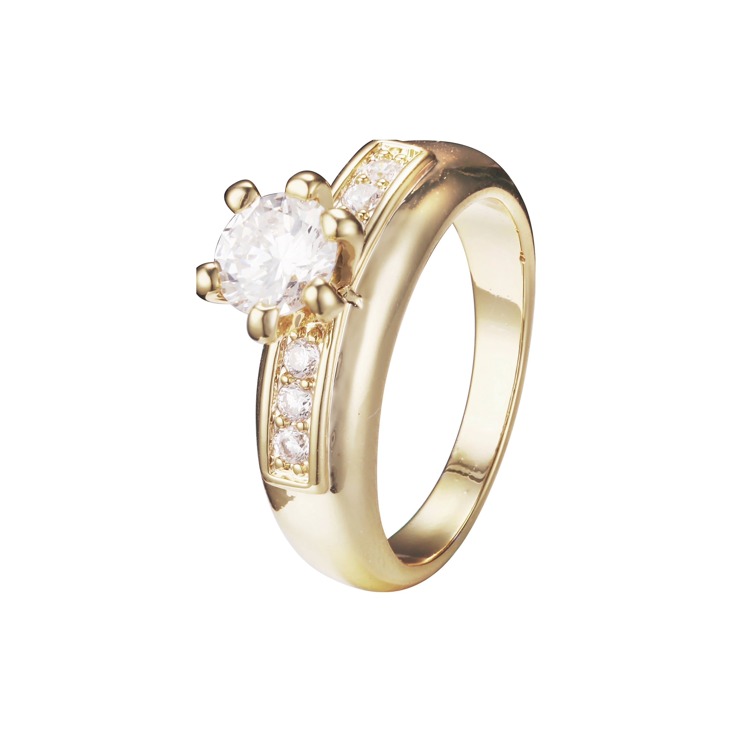 Stackable rings in 14K Gold, Rose Gold plating colors