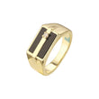 Men's rings in 14K Gold, Rose Gold plating colors