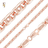 Marquise Horse eye hollow Snail Link Rose Gold Bracelets Chains