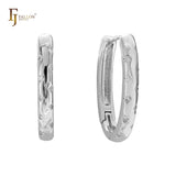 14K Gold Huggie Earrings