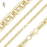 Marquise Horse eye hollow Snail Link Rose Gold Bracelets Chains