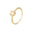 Rings in 14K Gold, Rose Gold plating colors