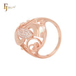 Anillos de moda en oro rosa con circonitas blancas de Marquesa de Marquesa