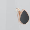 Brincos em ouro 14K, cores banhadas a ouro rosa