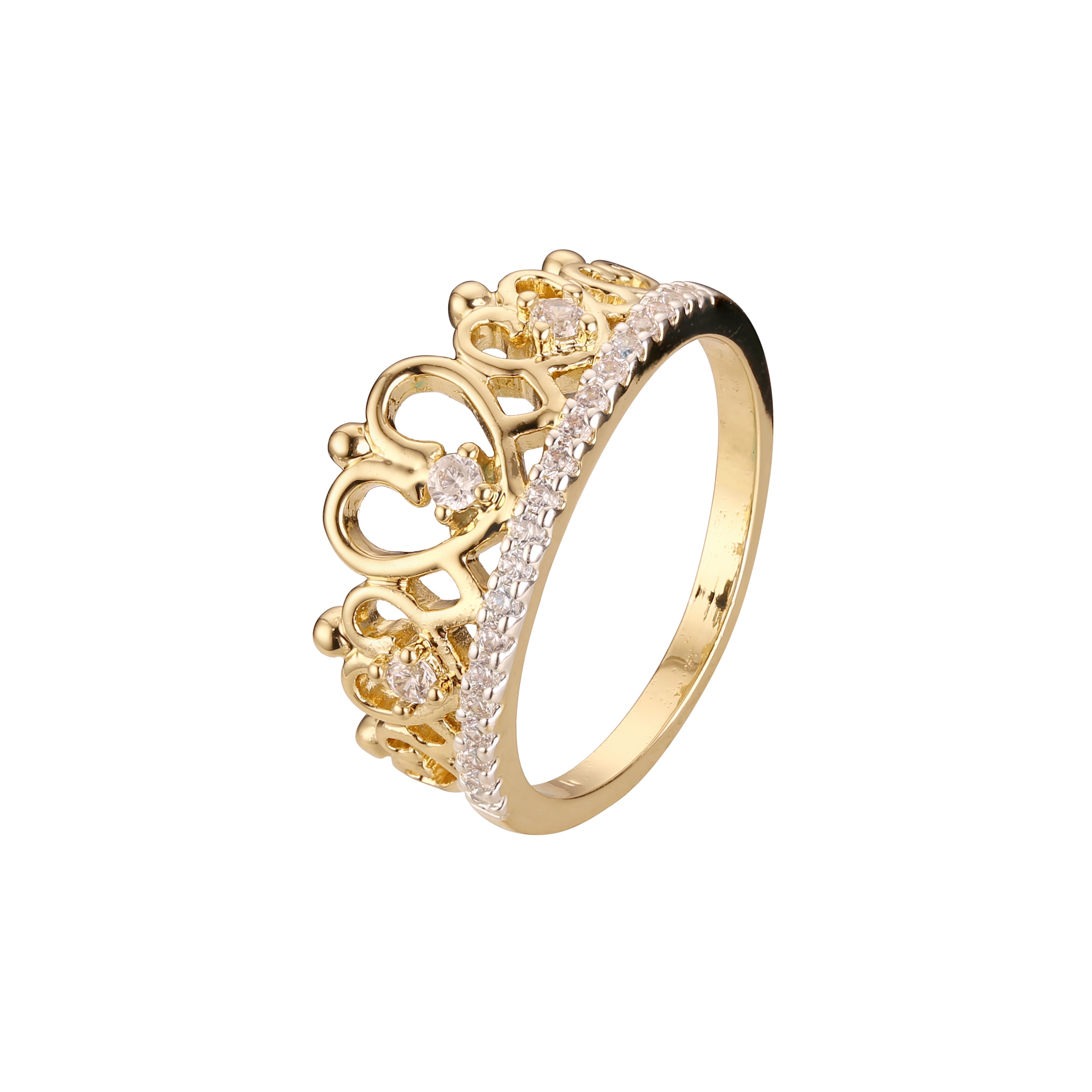 Ringe aus 14-kar?tigem Gold, Ros¨¦gold-Beschichtung