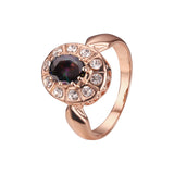 Halo-Ringe aus Roségold