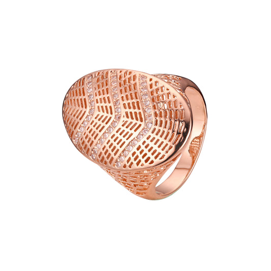 Rings in 14K Gold, Rose Gold plating colors