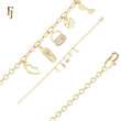 Little Charms 14K Gold Bracelets