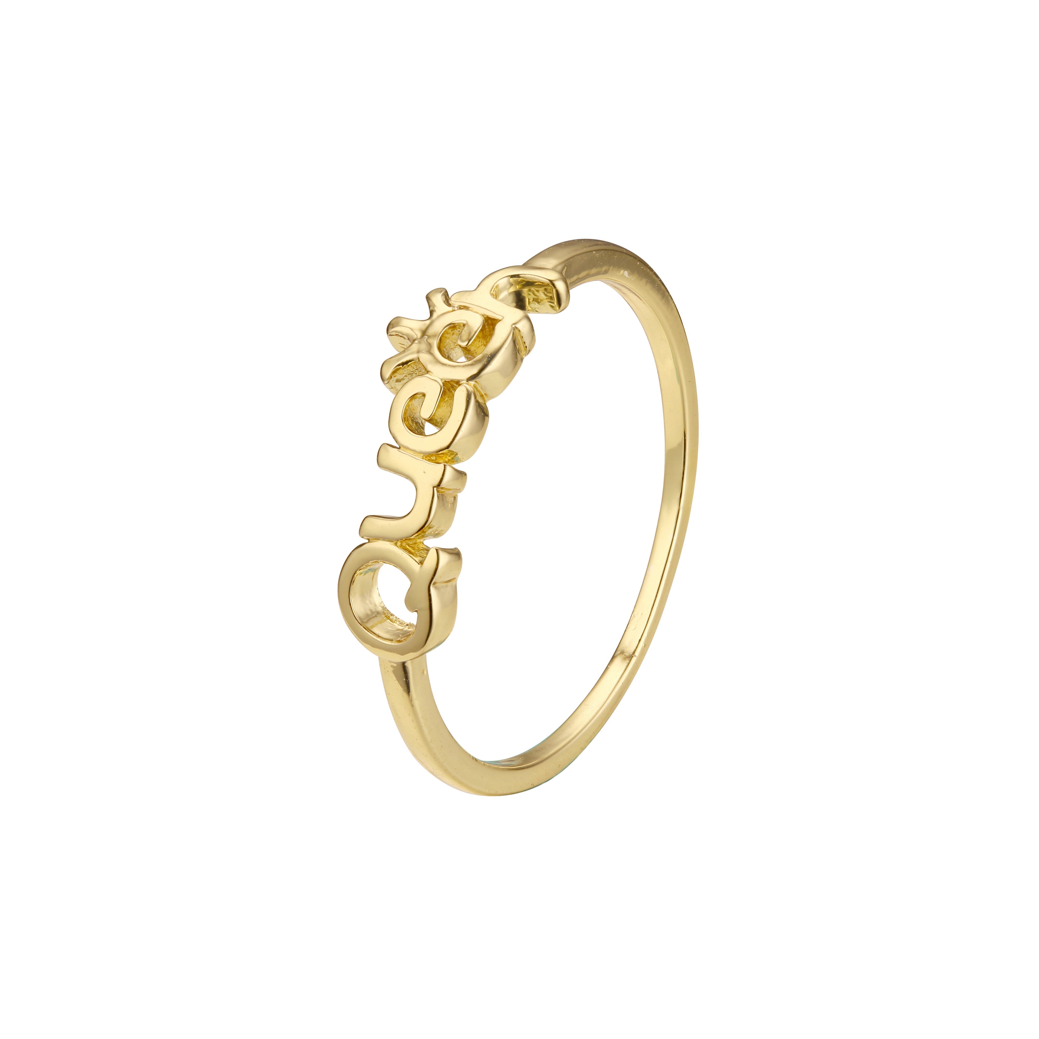 Queen and crown rings in 14K Gold, Rose Gold plating colors
