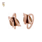 🔥 Double Ribbons clawed elegant Solitaire Colorful CZ Rose Gold Fashion Rings