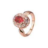 Halo-Ringe aus Roségold