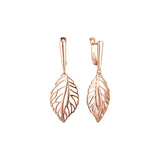 Pendientes de oro rosa