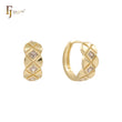 14K Gold Huggie Earrings